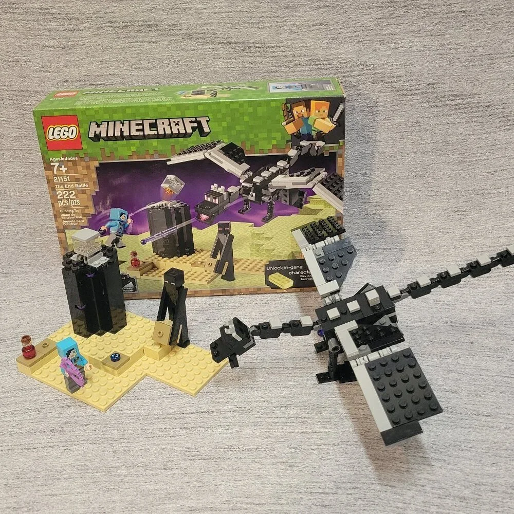 Lego Minecraft The End Battle 21151